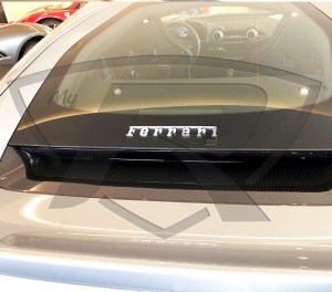 Ferrari 812 Superfast Carbon Fiber Rear Bonnet Lower Insert