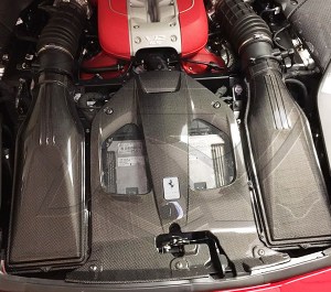 Ferrari 812 Superfast Carbon Fiber Airbox Covers