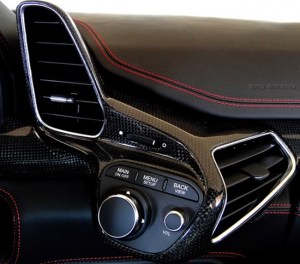 Ferrari 458 Carbon Fiber Dashboard Kit
